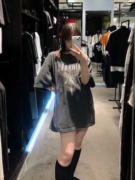 「Tシャツ/カットソー」｜MIIAさん（レディース・156cm）の夏コーディネート