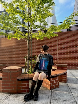 「ストリートファッション」｜MIIAさん（レディース・156cm）の夏コーディネート