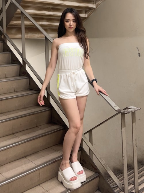 GYDAベロアベアロンパース