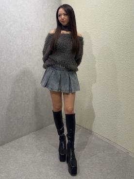 「アイテム（ブラジャー）」を使った、miyuさん（レディース・160cm）の秋コーディネート