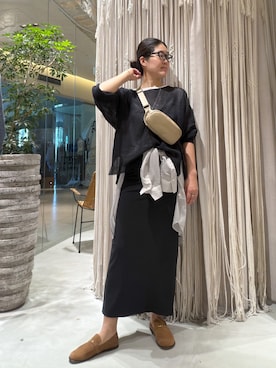 「オフィス」｜ggmichiiさん（レディース・168cm）の春コーディネート