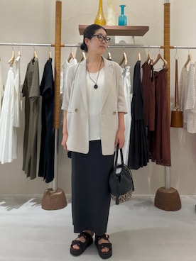 「オフィス」｜ggmichiiさん（レディース・168cm）の春コーディネート