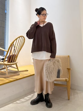 ggmichiiさん(レディース・168cm)の冬コーディネート