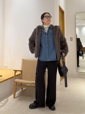 ggmichiiさん（レディース・168cm）の冬コーディネート