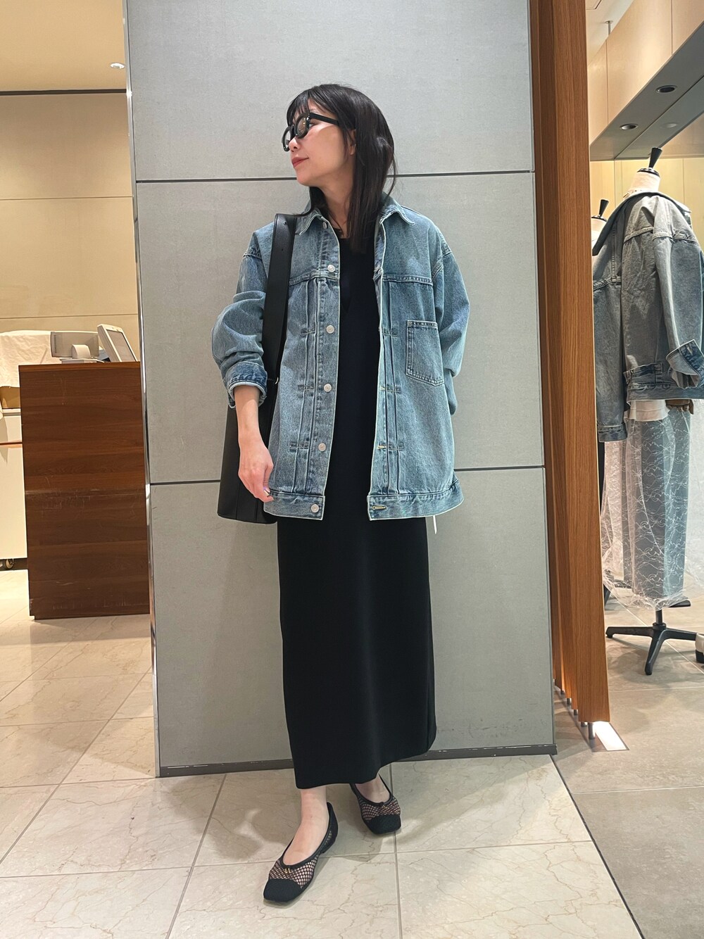 GALLARDAGALANTEのデニムジャケットを使った人気ファッション