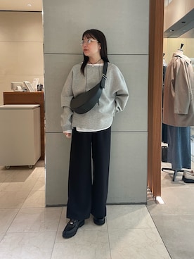 「アイテム（その他シューズ）」を使った、Sakiさん（レディース・161cm）の秋コーディネート