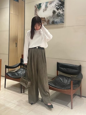 Sakiさん（骨格ナチュラル・レディース・161cm）の秋コーディネート