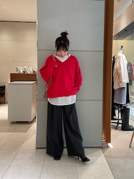 Sakiさん（骨格ナチュラル・レディース・161cm）の秋コーディネート