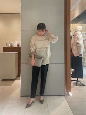 Sakiさん（骨格ナチュラル・レディース・161cm）の秋コーディネート