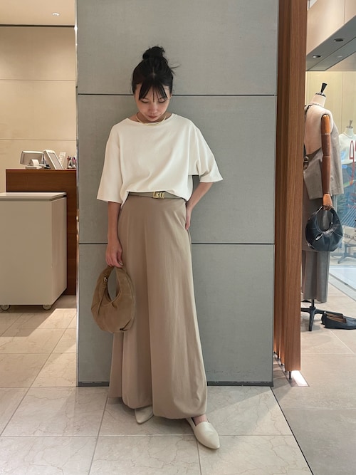 【セットアップ対応】【今から秋まで】キュプラジャージースカート