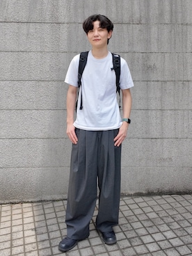 たなか！さん（メンズ・182cm）の夏コーディネート