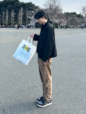 たなか!さん(メンズ・182cm)の春コーディネート