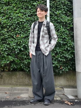 たなか！さん（メンズ・182cm）の秋コーディネート
