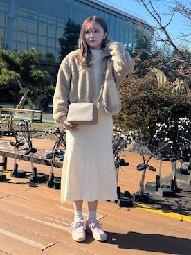 Rinさん（レディース・157cm）の冬コーディネート