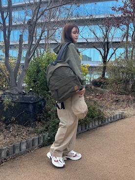 Rinさん（レディース・157cm）の冬コーディネート