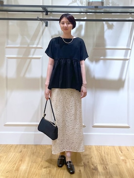 「アイテム（スカート）」を使った、apartby32さん（レディース・168cm・20代）の夏コーディネート