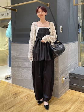 「アイテム（アクセサリー）」を使った、apartby32さん（レディース・168cm）の春コーディネート