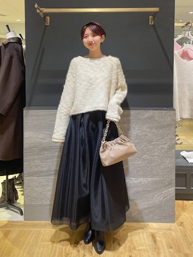 「and ST SALE」｜apartby32さん（レディース・168cm）の冬コーディネート