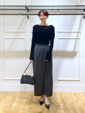 「シアートップス」｜apartby32さん（レディース・168cm・20代）の秋コーディネート