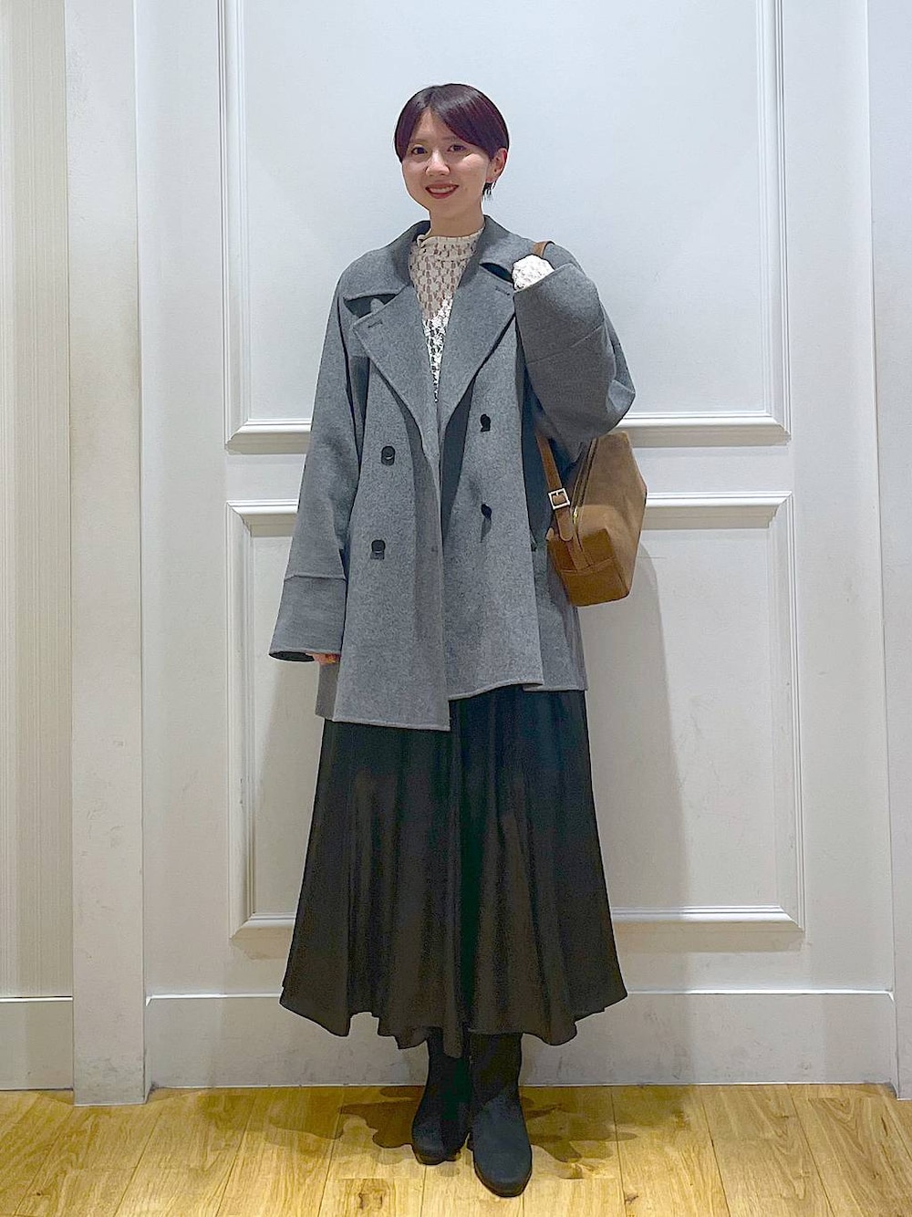 新品 apartbylowrys カシープミドルジャケットコート A part by コート アウター カシープミドルジャケット