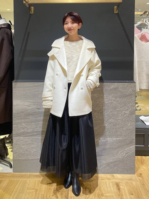 セール】スーパー100 2WAYコート（ピーコート）｜A part by（アパート