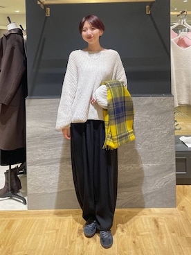 「and ST SALE」｜apartby32さん（レディース・168cm）の冬コーディネート