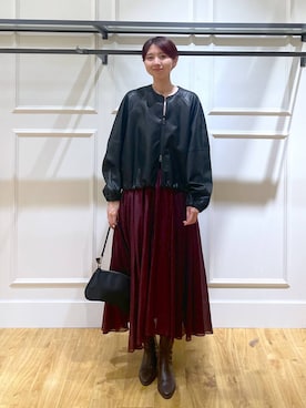 「A part by（アパートバイ）のアイテム」を使った、apartby32さん（レディース・168cm）の秋コーディネート