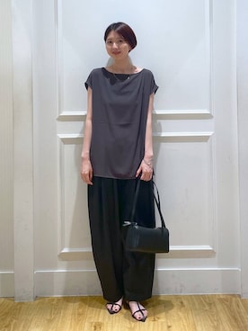 「A part by（アパートバイ）の≪追加8≫ステンレス_スネークネックレス（ネックレス）」を使った、apartby32さん（レディース・168cm）の夏コーディネート