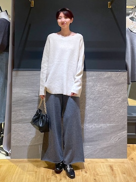 「A part by（アパートバイ）のアイテム（ネックレス）」を使った、apartby32さん（レディース・168cm）の秋コーディネート