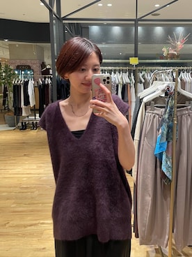 「A part by（アパートバイ）の≪追加8≫ステンレス_スネークネックレス（ネックレス）」を使った、apartby32さん（レディース・168cm・20代）の秋コーディネート