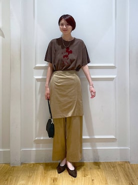 「アイテム（パンプス）」を使った、apartby32さん（レディース・168cm・20代）の夏コーディネート