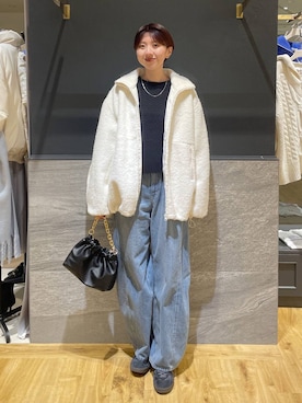 「apart by lowrys」｜「アイテム（ジャケット/アウター）」を使った、apartby32さん（レディース・168cm）の冬コーディネート