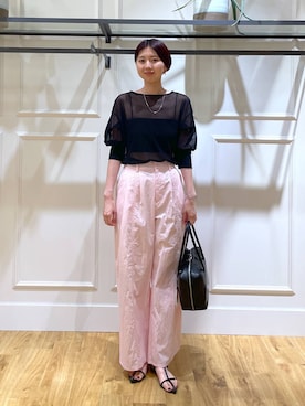 「アイテム（サンダル）」を使った、apartby32さん（レディース・168cm・20代）の夏コーディネート