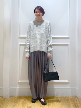 「アイテム（バレエシューズ）」を使った、apartby32さん（レディース・168cm・20代）の秋コーディネート