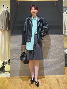 「A part by（アパートバイ）のアイテム（その他パンツ）」を使った、apartby32さん（レディース・168cm）の春コーディネート