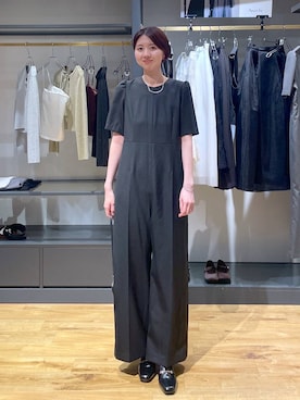 「アイテム（つなぎ/オールインワン）」を使った、apartby32さん（レディース・168cm）の夏コーディネート