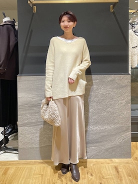 「and ST SALE」｜apartby32さん（レディース・168cm）の冬コーディネート