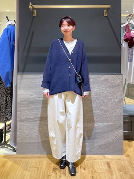 「シアートップス」｜apartby32さん（レディース・168cm・20代）の秋コーディネート