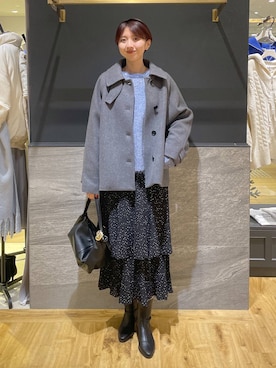 「apart by lowrys」｜「アイテム（ジャケット/アウター）」を使った、apartby32さん（レディース・168cm）の冬コーディネート