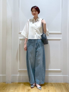 「アイテム（バングル/リストバンド）」を使った、apartby32さん（レディース・168cm・20代）の夏コーディネート