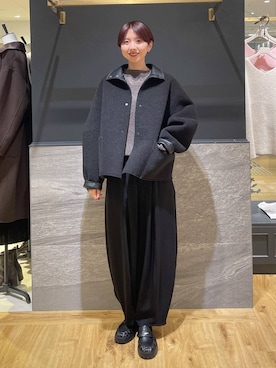 「アイテム（ネックレス）」を使った、apartby32さん（レディース・168cm・20代）の冬コーディネート