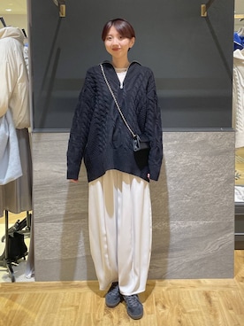 「A part by（アパートバイ）のアイテム（アクセサリー）」を使った、apartby32さん（レディース・168cm）の秋コーディネート