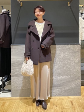 「and ST SALE」｜apartby32さん（レディース・168cm）の冬コーディネート