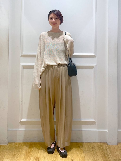 スラックスコクーンボリュームパンツ M apart by lowrys 完売品 2025年最新】apart by lowrys コクーンボリュームパンツの人気