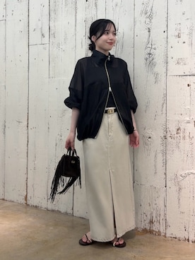 saenoさん（レディース・155cm）の夏コーディネート