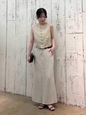 saenoさん（レディース・155cm）の夏コーディネート
