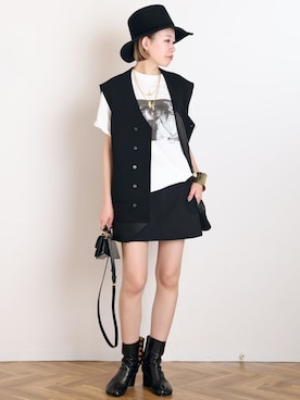 STAFF.Mさん(レディース・162cm)の冬コーディネート