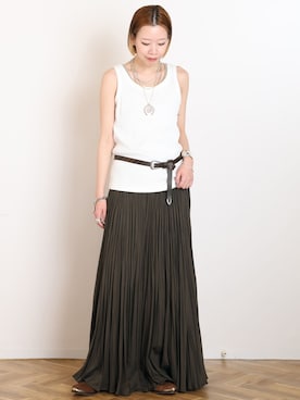 STAFF.Mさん（レディース・162cm）の春コーディネート