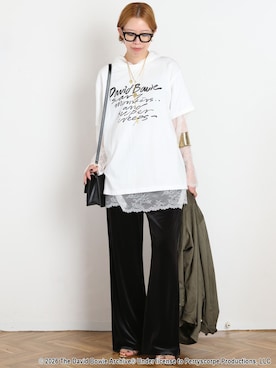 「GOOD ROCK SPEED（グッドロックスピード）のアイテム」を使った、STAFF.Mさん（レディース・162cm）の夏コーディネート