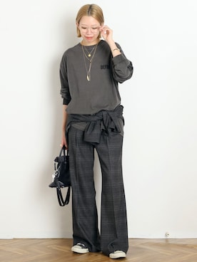 STAFF.Mさん（レディース・162cm）の秋コーディネート